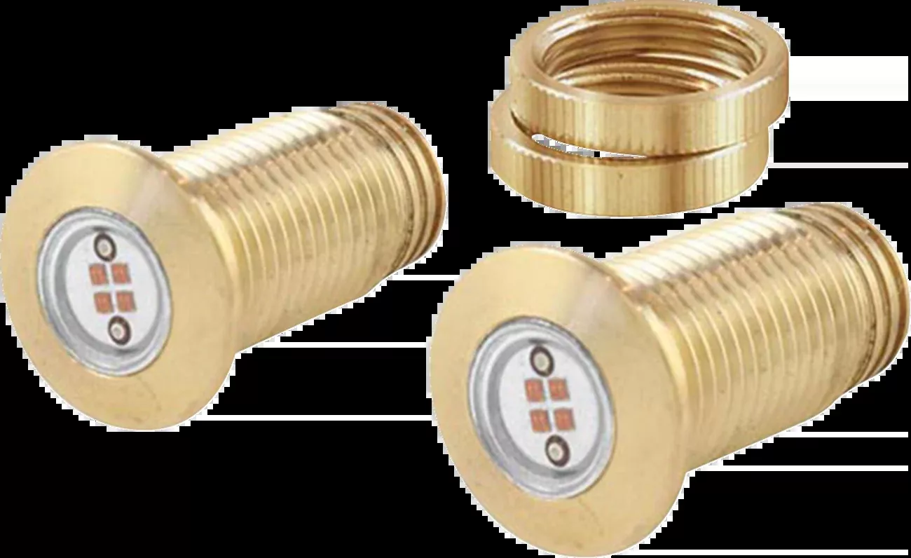 Paul Yaffe Bagger Nation Lightning Bolts Kit – Run/Brake/Turn – Brass