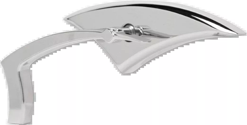 Paul Yaffe Bagger Nation Mirrors – Power – Side View – Teardrop – Chrome – Pair