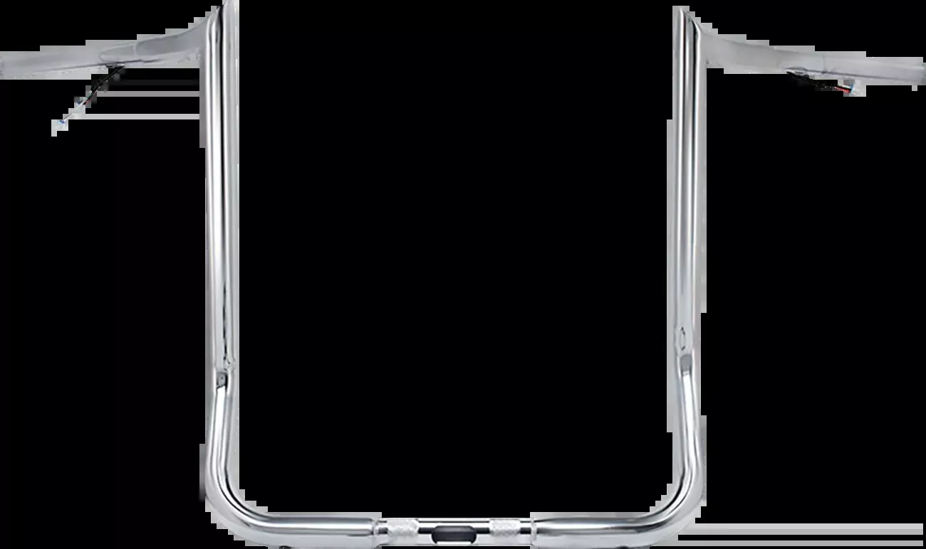 Paul Yaffe Bagger Nation Pre-Wired Handlebar – Monkey Bar – 14″ – Chrome