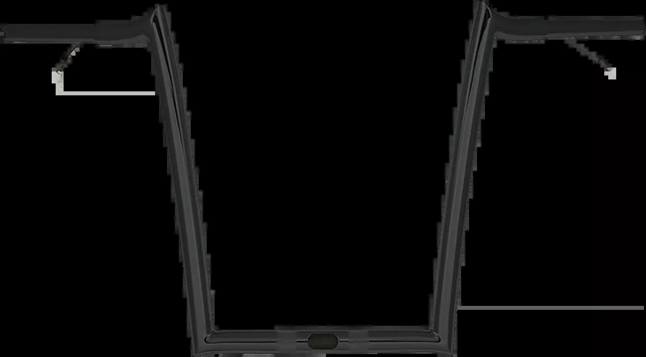 Paul Yaffe Bagger Nation Pre-Wired Handlebar – OEM – 14″ – Black
