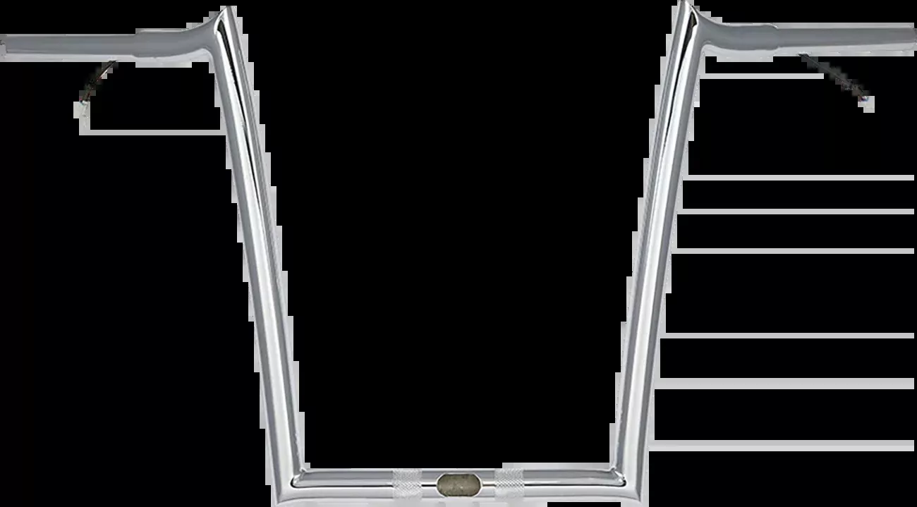 Paul Yaffe Bagger Nation Pre-Wired Handlebar – OEM – 14″ – Chrome