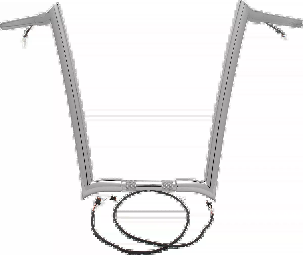 Paul Yaffe Bagger Nation Pre-Wired Handlebar – OEM – 16″ – Chrome