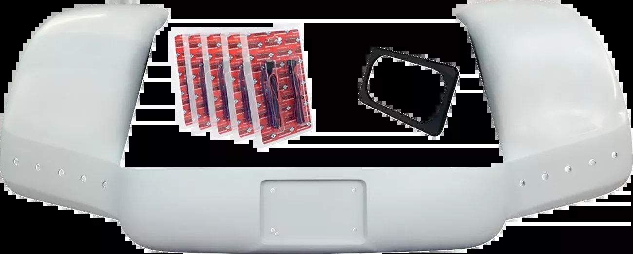 Paul Yaffe Bagger Nation Pro Street Rear Fender – Black Plate Frame – No Outlet