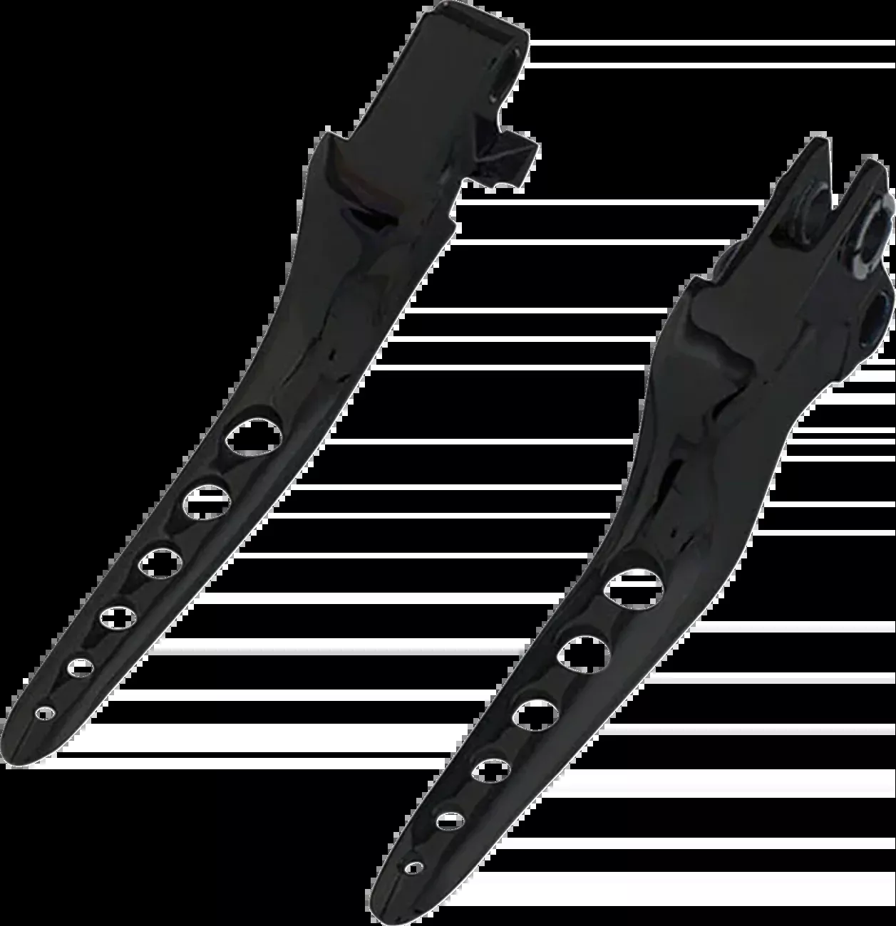 Paul Yaffe Bagger Nation Racing Hand Levers - Black