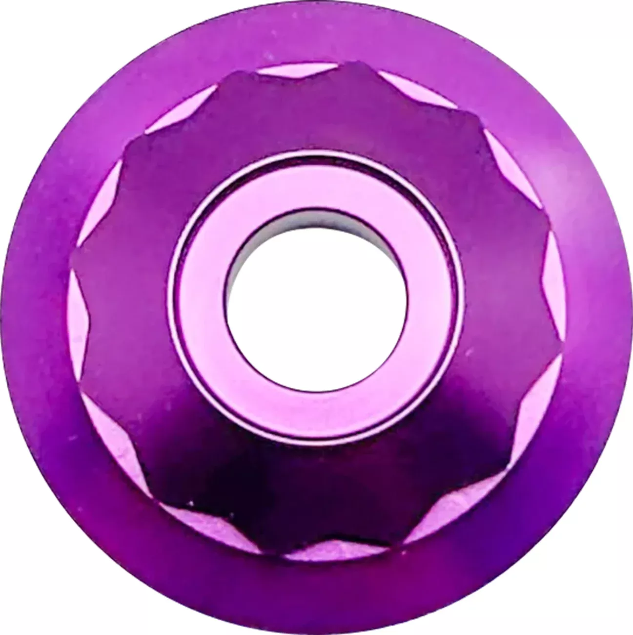 Paul Yaffe Bagger Nation Steering Stem Nut – Purple