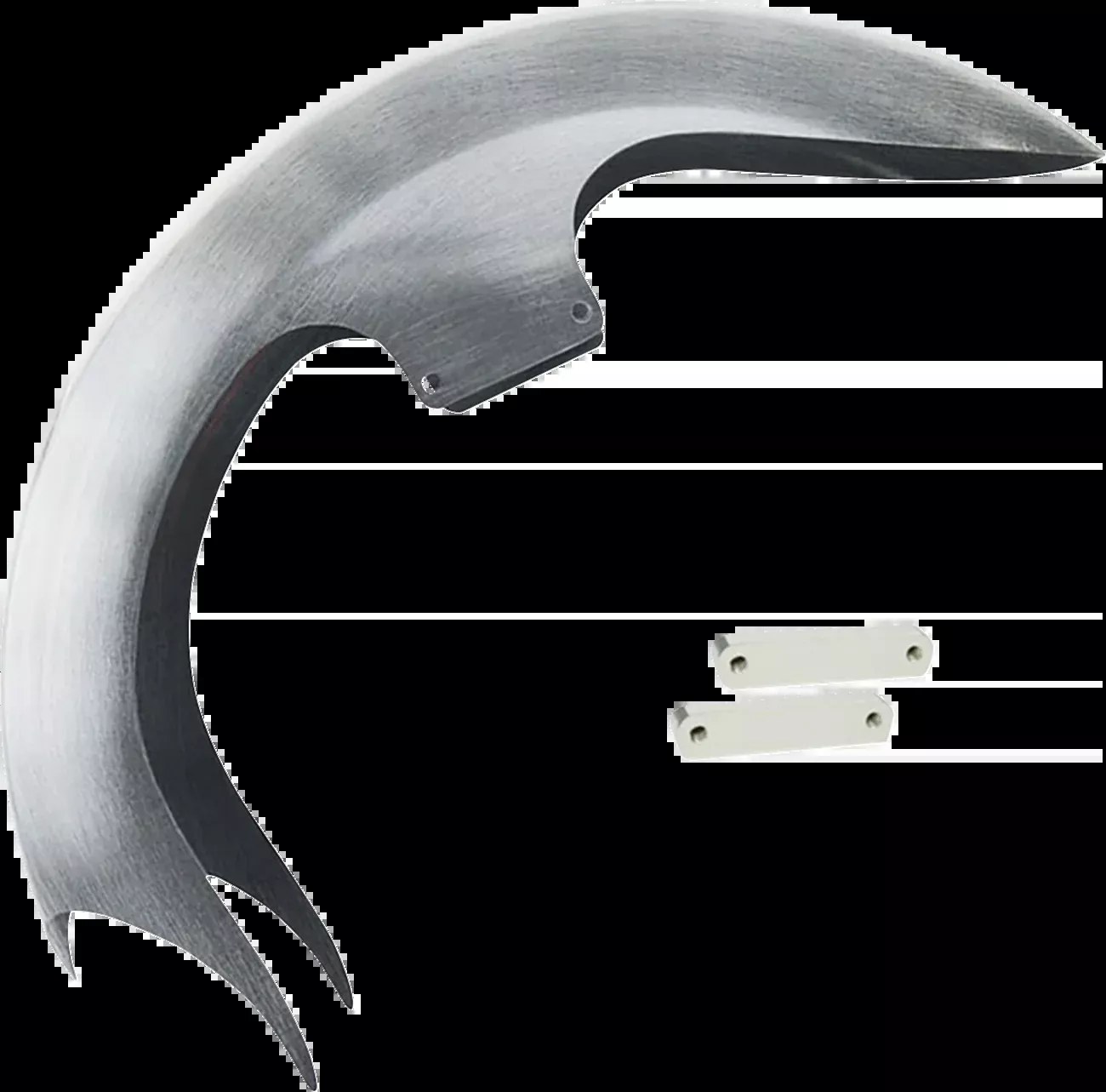 Paul Yaffe Bagger Nation Talon Front Fender – 23″ Wheel – With Chrome Adapters – HD Touring