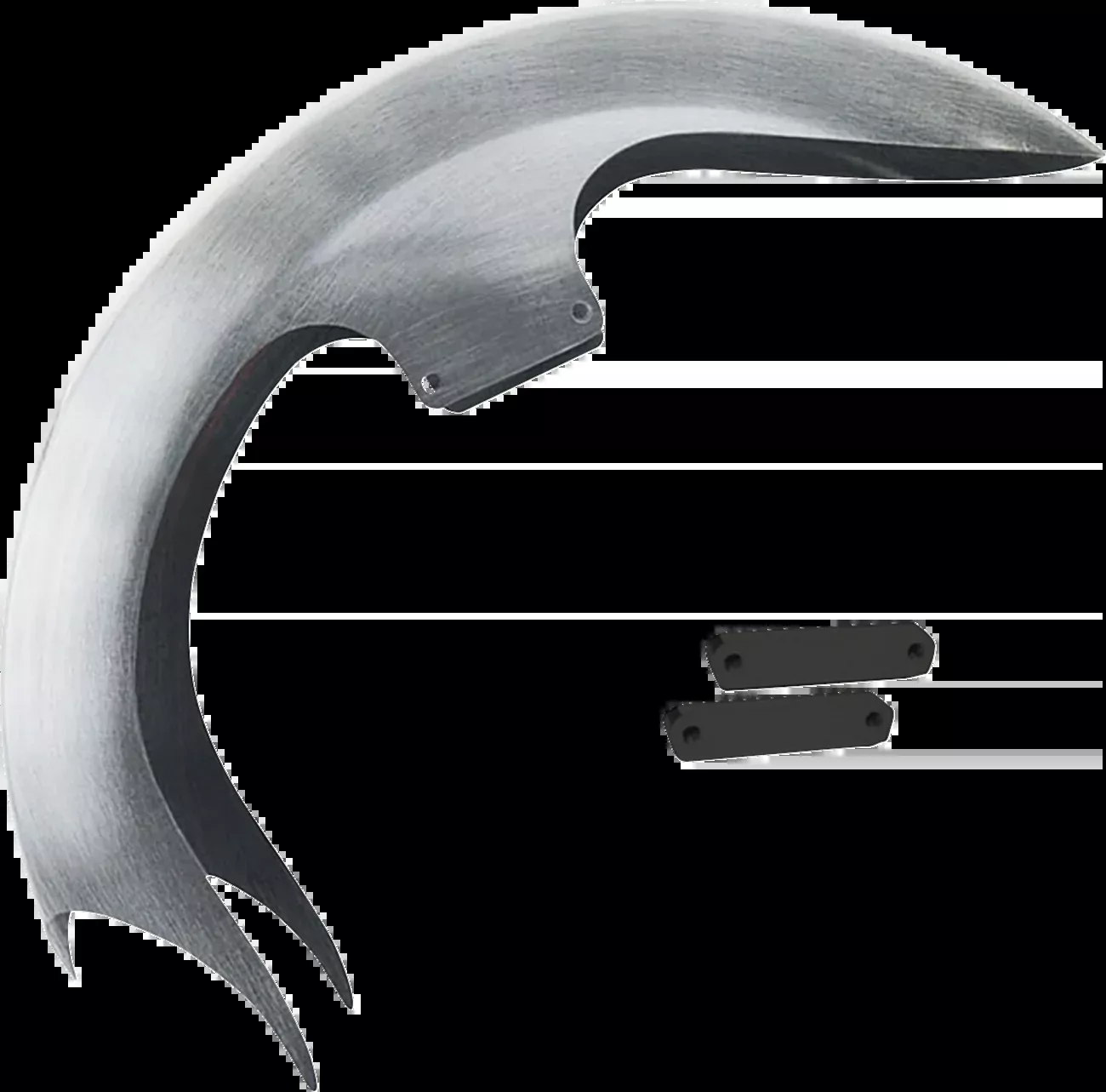 Paul Yaffe Bagger Nation Talon Front Fender – 26″ Wheel – With Black Adapters – HD Touring