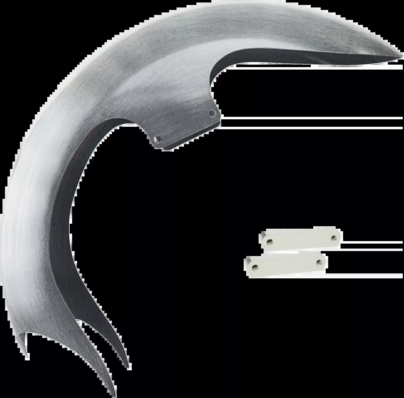 Paul Yaffe Bagger Nation Talon Front Fender – 26″ Wheel – With Chrome Adapters – HD Touring