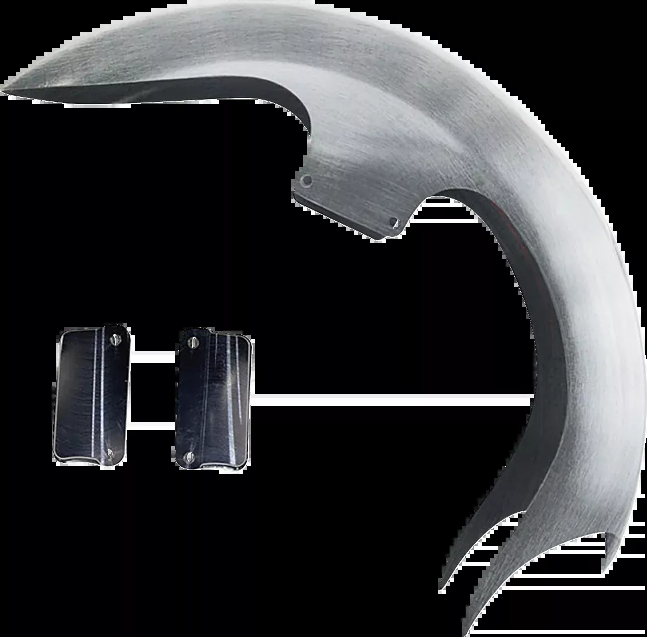 Paul Yaffe Bagger Nation Talon Front Fender – OEM – With Satin Adaptors – M8 Softail