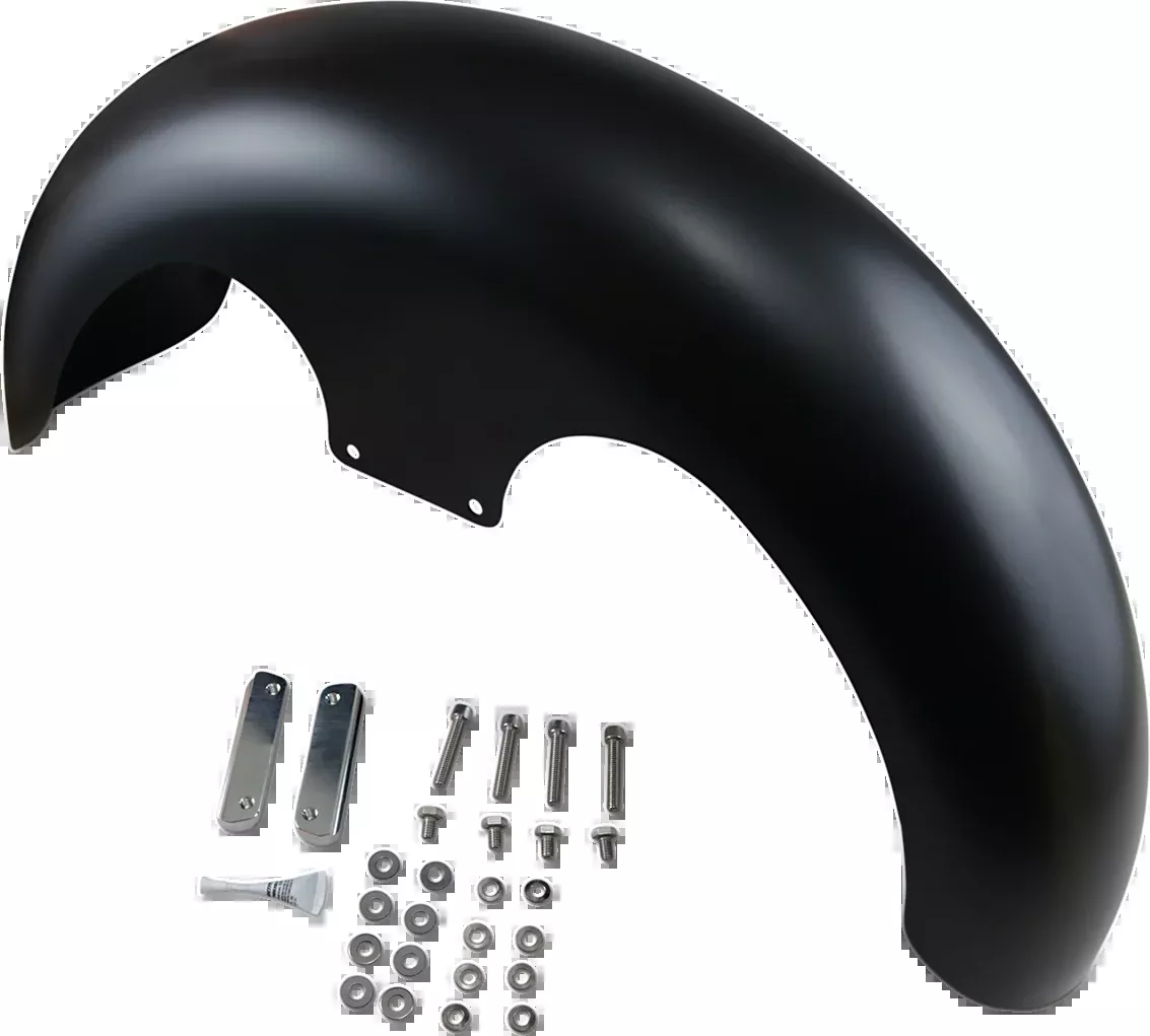 Paul Yaffe Bagger Nation Thicky Front Fender - 23" Wheel - With Satin Adapters - HD - Touring/Trike