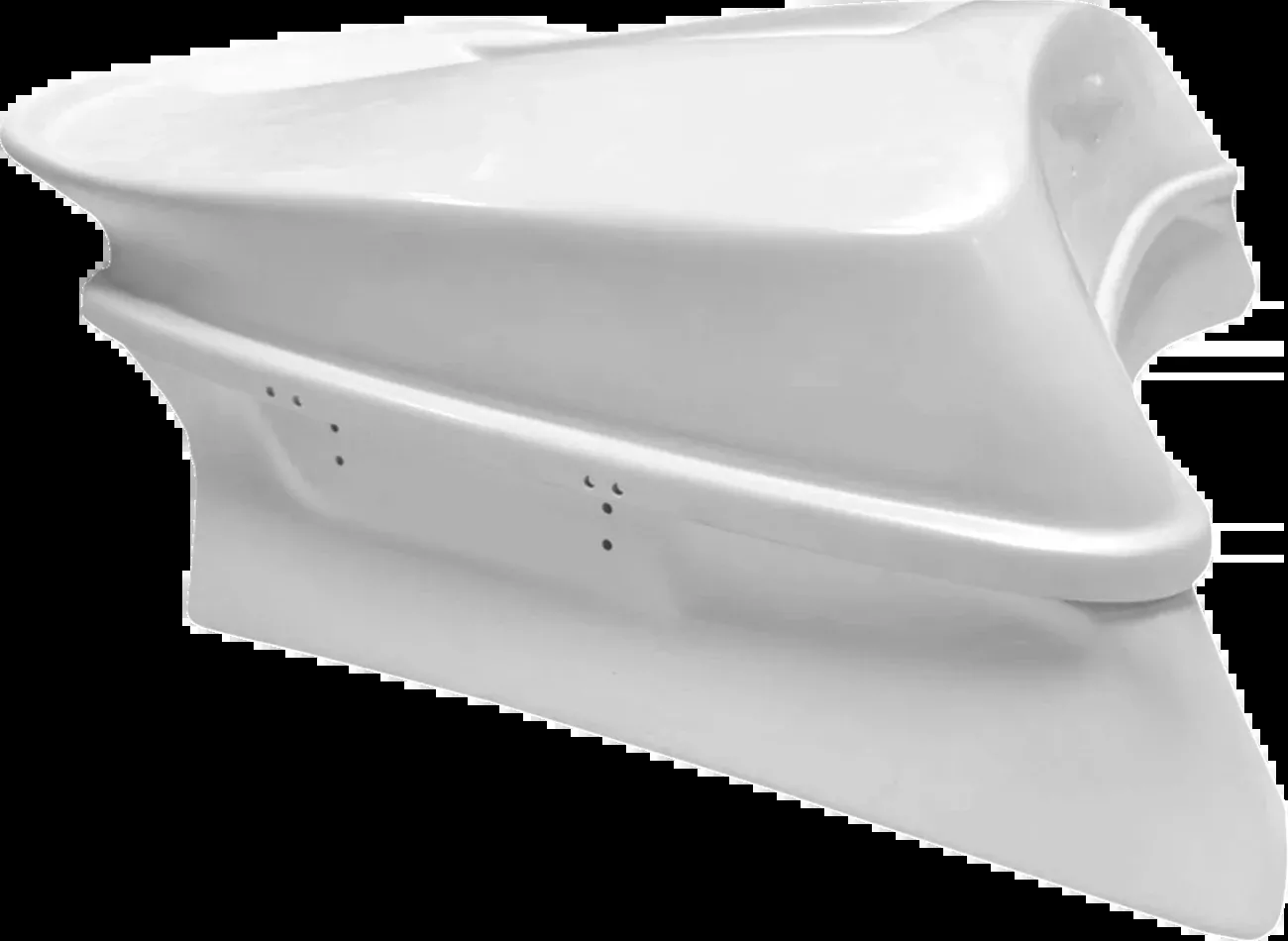 Paul Yaffe Bagger Nation Wail Tail Tour Pack - Light Gray - Tri Glide