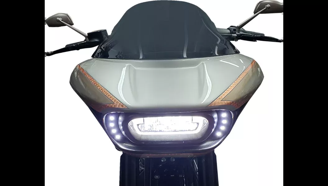 Paul Yaffe Black Quad Pod Lightning Kits 4 Harley