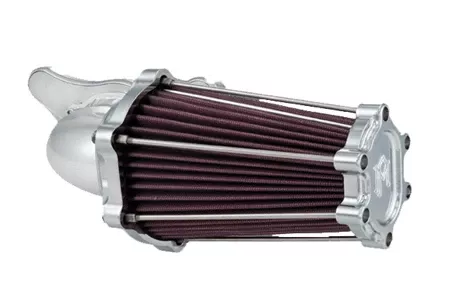 Performance Machine Fast Air Intake Solution for '93-06 Big Twin w/ CV Carb & '01-17 Twin Cam w/ Delphi EFI(Excludes 08-17 FLH, FLT; 16-17 FLSTFS, FLSS ) - Chrome