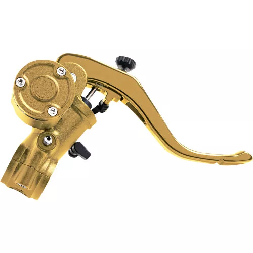 Performance Machine Radial Hydraulic Brake Master Cylinder for Harley - Gold Ops