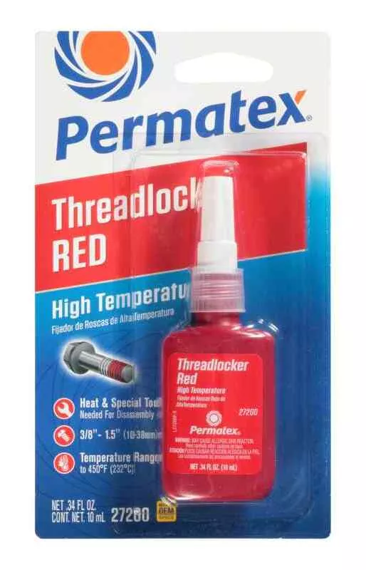 Permatex High Temperature Red Threadlocker
