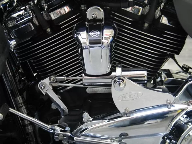 Pingel 77903H Chrome Electric Easy Shift Speed Shifter Kit Harley Touring 17-Up