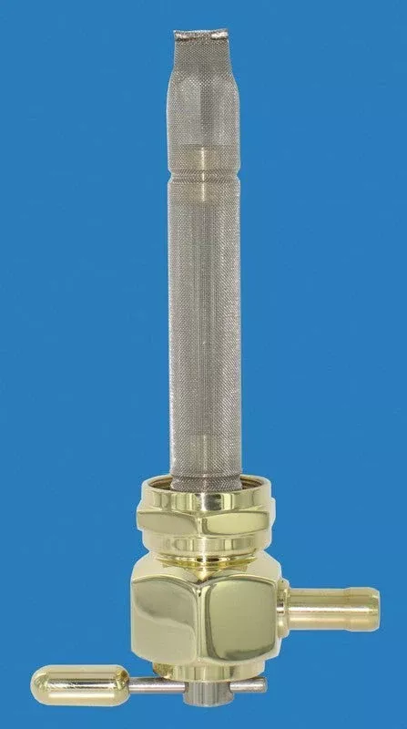Pingel Brass Fuel Valve 22mm Hex 180 Deg