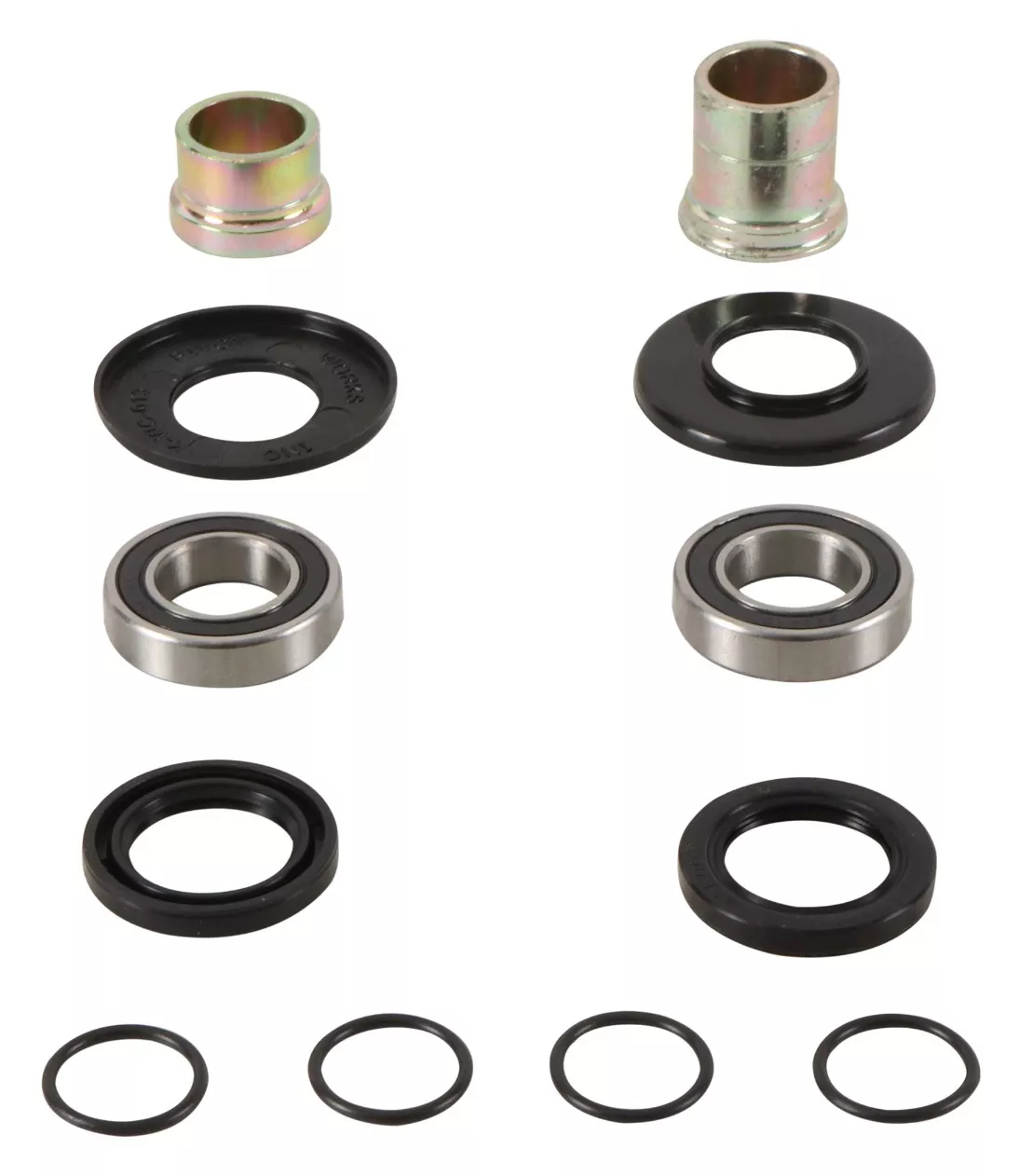 Pivot Works Waterproof Front Wheel Collar Kit Kawasaki KX125 / KX250 / KX250F 2004-2005