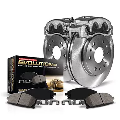 Power Stop KCOE2119 Brake Kit with Calipers fits Jeep Cherokee XJ/Wrangler