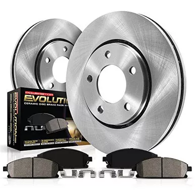Power Stop KOE6374 Autospecialty Front Brake Kit for Ford Explorer Flex Taurus