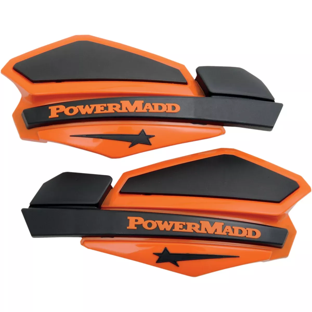 POWERMADD 14205 34205 Star Series Handguards Handguards – Orange/Black