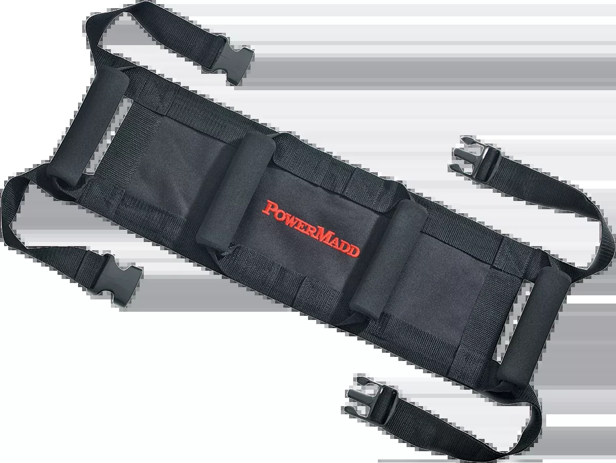 Powermadd Black Snowmobile ATV Off Road Passenger Hold Tight Riding Handles