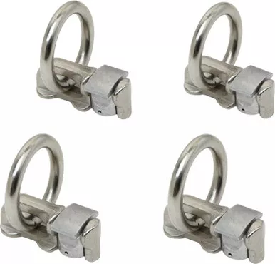 Powertye Aero Track Connectors H-D 4/Pk - 45420-4