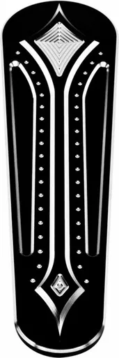 Prec. Billet Tank - Dash Insert Darkside (Black) - DRK-550-08UP-BLK