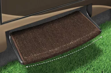 Prest-O-Fit 2-0203 Wrap Radius Rug Espresso