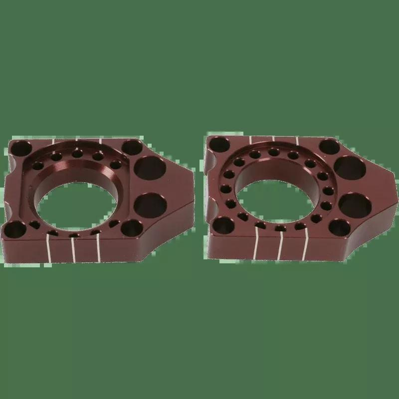 Pro Circuit 03-16 KXF/RMZ Axle Blocks (Brown)