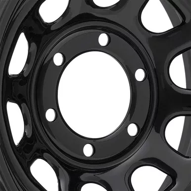 Pro Comp Wheels 51-6883F Steel Wheel Flat Black Finish 16x8"/6x5.5"
