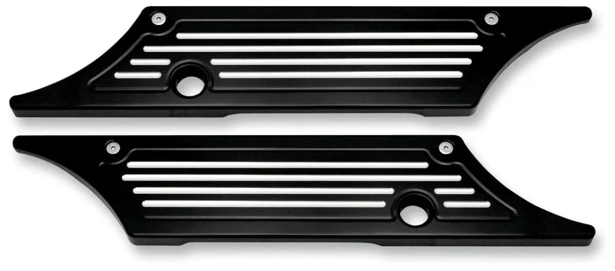 Pro-One Saddle Bag Latch Cvrs B/Mill Anodize
