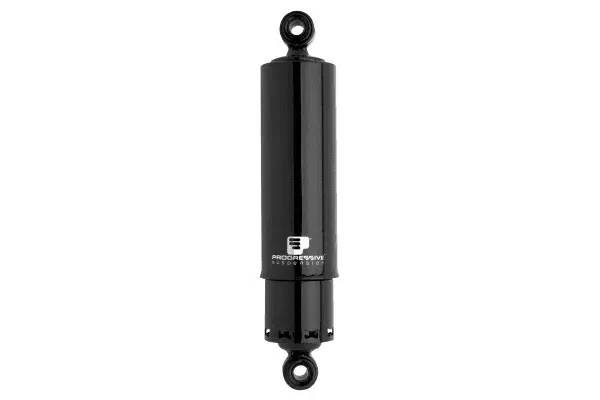 Progressive Suspension Standard 412 Series Shocks 12 Long for '91-11 FXD (Except '00-05 FXDX/FXDXT) -Black w/ Cover