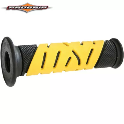ProGrip 719 Dual Density Sportbike Grips Black/Yellow