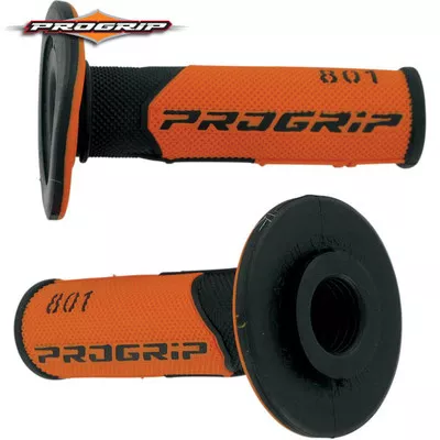 ProGrip 801 Hybrid Duo-Density Cross Grips Black/Orange