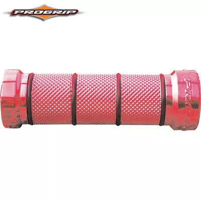 ProGrip 866 Custom 7/8'' Grips Chrome Red