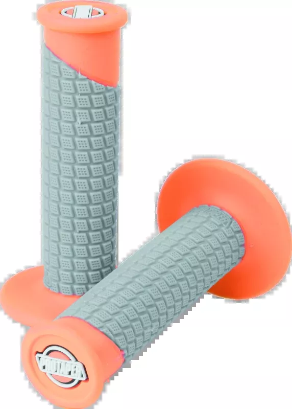 ProTaper Clamp-On Pillow Top Grips – Neon Orange/Gray
