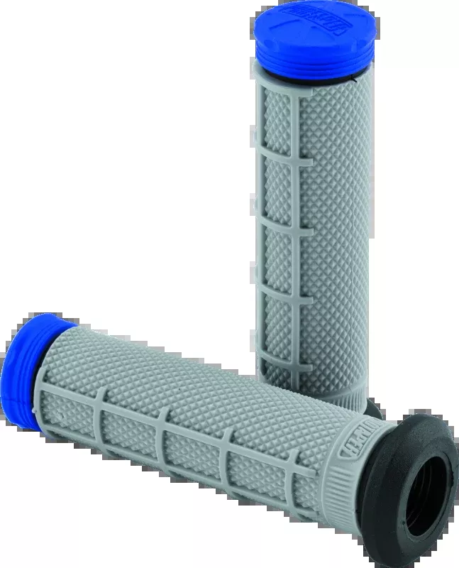ProTaper Tri Density ATV 1/2 Waffle Grips - Blue