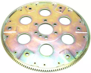 PRW 1835001 SFI-Rated Chromoly Steel Flexplate for Chevy 1957-85, Gold Irridate
