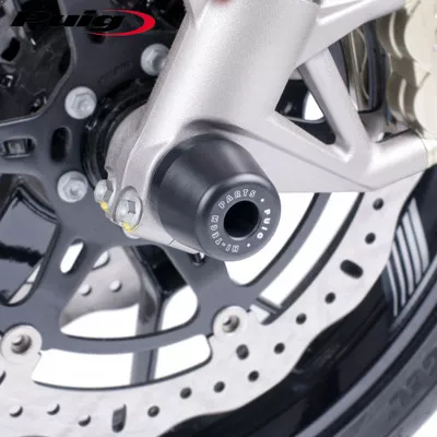 Puig Front Axle Slider Suzuki B-King 1300 07-11 Black