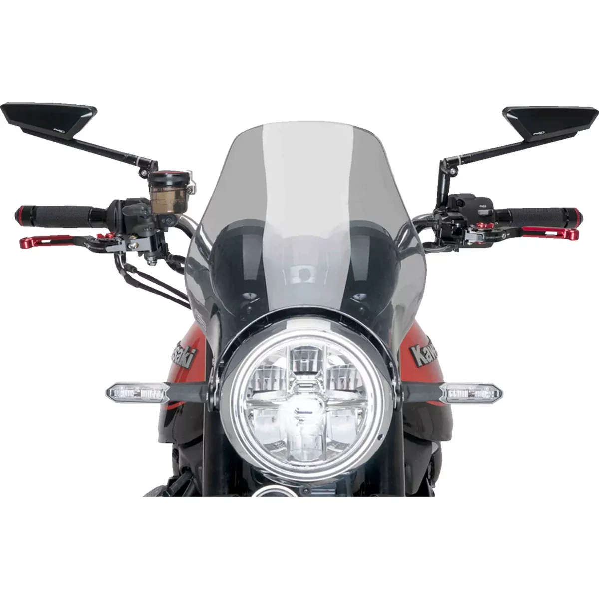 Puig Hi-Tech Parts Naked Windshield – 21347H Kawasaki 900 2018-2025