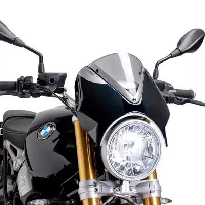Puig Retrovision Windscreen w/Black Housing BMW R NineT 14-24