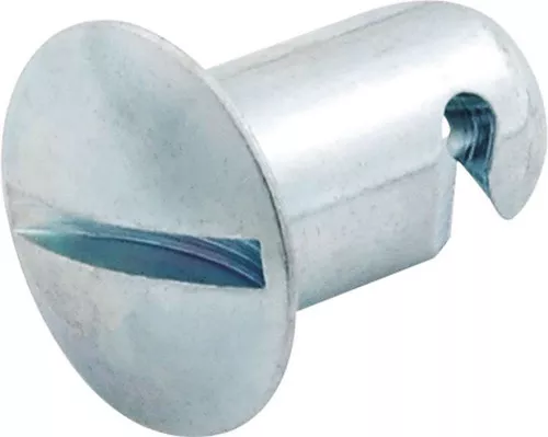 Quick Turn Oval Head Fasteners 7/16 .500in 50pk Aluminum ALL19288
