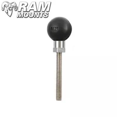 Ram Mounts 1/4″-20 X 2 1/4″ Threaded Stud with 1″ Ball