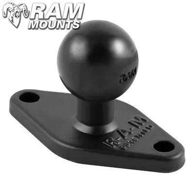Ram Mounts 2.43″ X 1.31″ Diamond Base with 1″ Ball