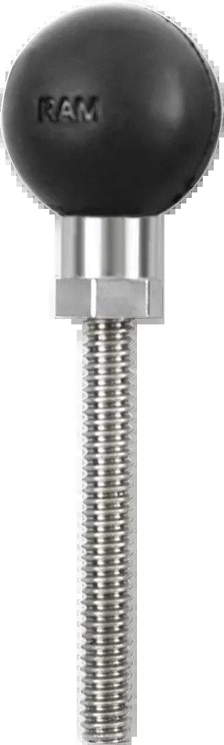 RAM Mounts Ball Mount – 1/4″-20 X 1/4″ Base – Hex