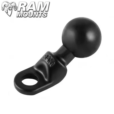 Ram Mounts Motorcycle Base with 9mm Hole and 1″ Ball