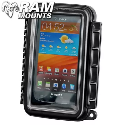 Ram Mounts Sealed Enclosure Medium Size Aqua Box