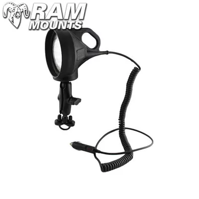 Ram Mounts Spotlight with Mount & U-Bolt Base