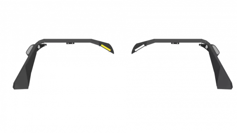 RDA Stealth Frt Fender Flares